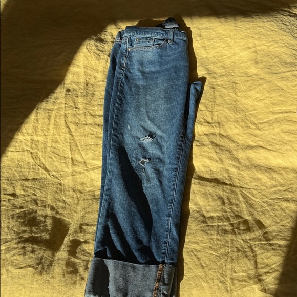 Gap Premium Straight Crop Jeans - 8 - Picture 4 of 5